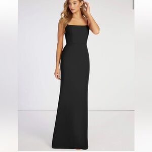 Black Azazie Bridesmaid Dress - Tayla